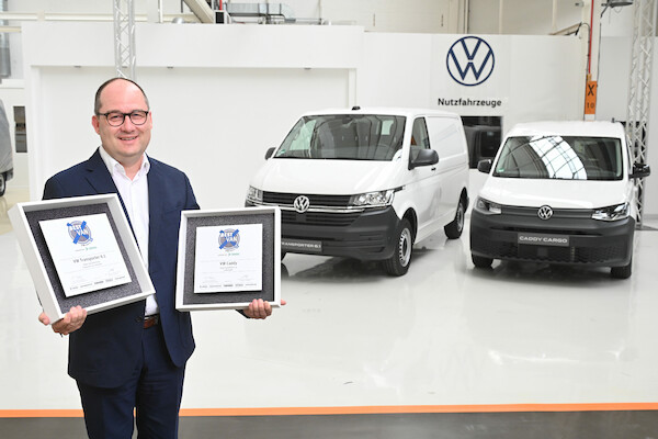 Caddy Cargo i Transporter 6.1 najlepszymi vanami 2021 roku - „Best Vans 2021”